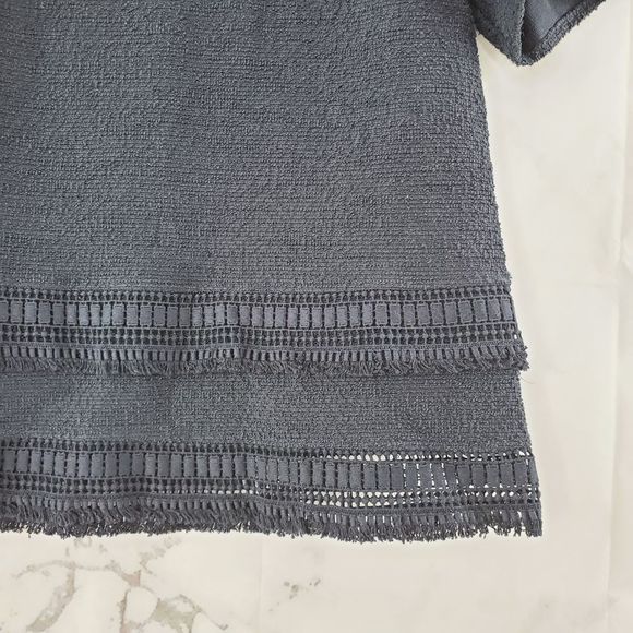 Banana Republic Tweed Crew Neck Blouse - Picture 6 of 6